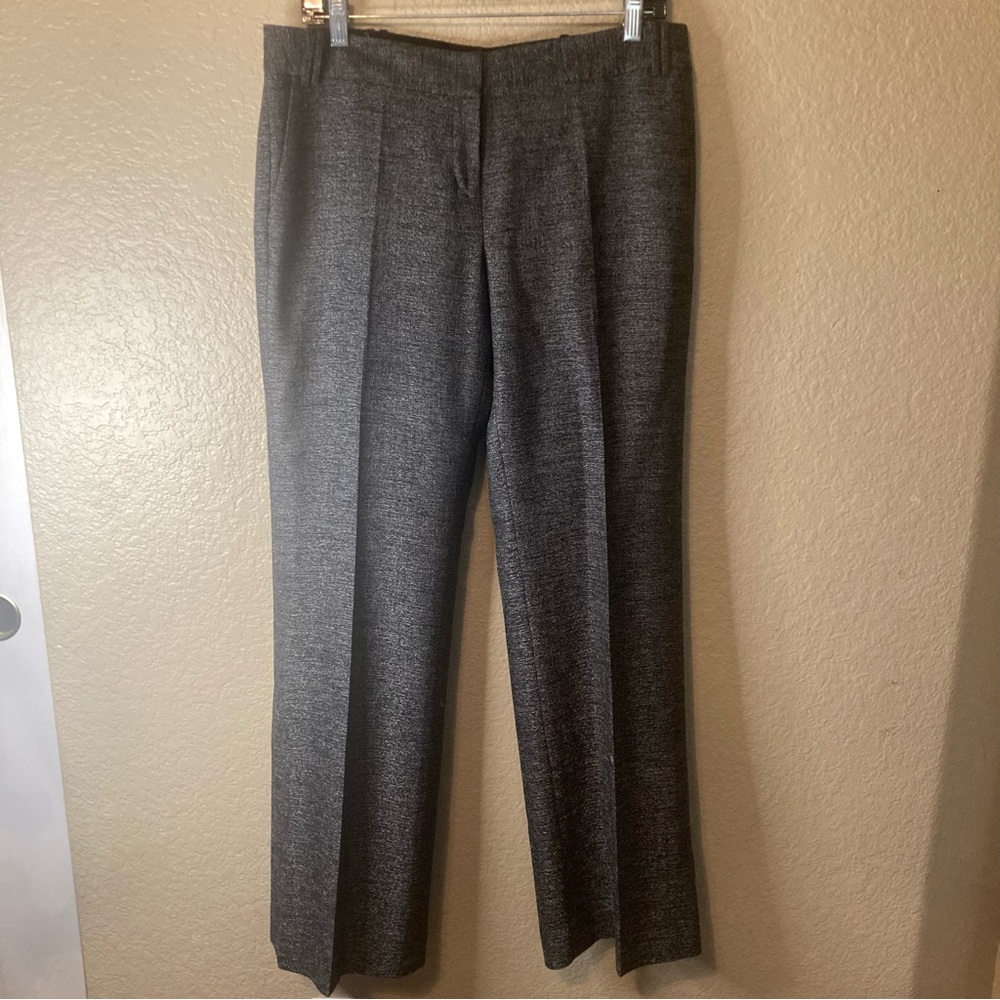 Classiques Entier Virgin Wool Blend Dress Pants Women’s Size 8 Black Wide  $168